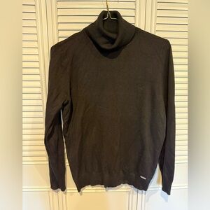 Calvin Klein Black Women's Turtleneck Sweater